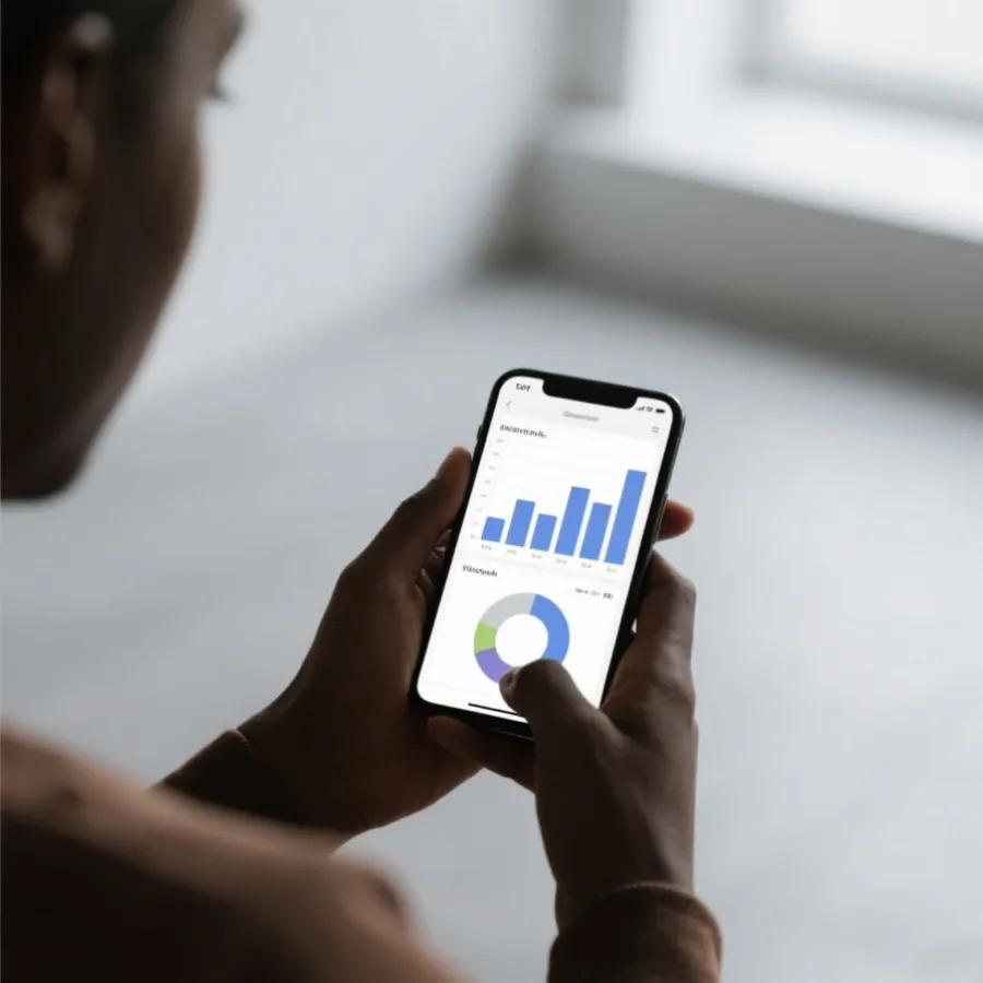 移动端查看数据分析